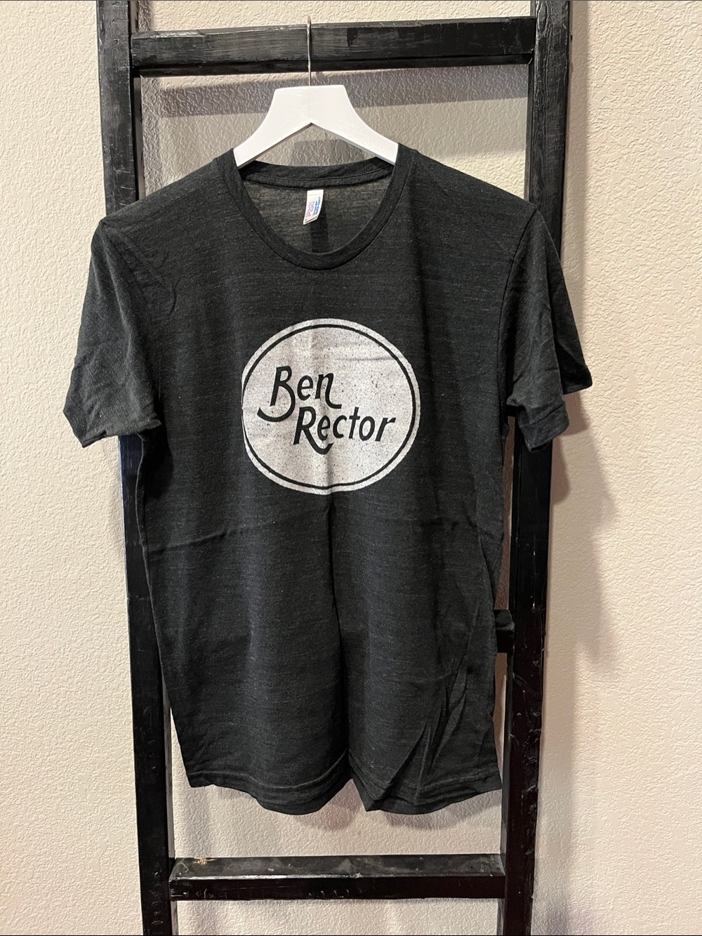 Ben Rector dark Grey Graphic Crewneck T-Shirt